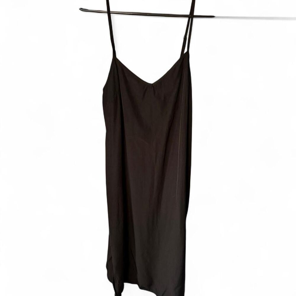 Urban Outfitters Black Slip Dress Size M Minimalist Cami 90s Y2K Layering
